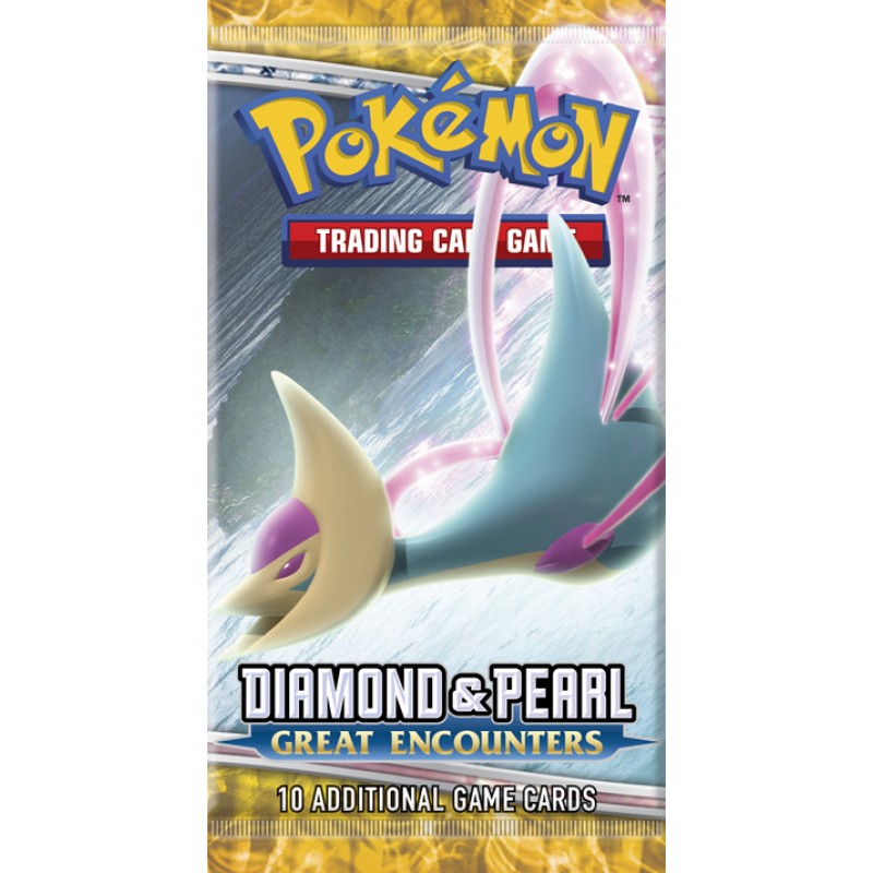 Pokemon Diamond & Pearl Great Encounters 10Card Booster Pack